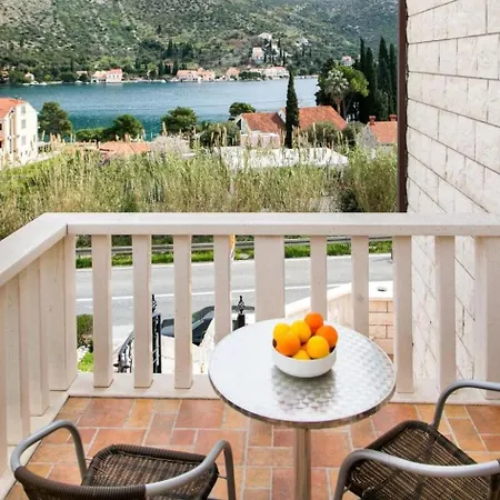 Zaton Bay - Studio With Terrace And Sea View - Ap. 1 *